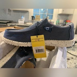 Blue NTW Hey Dude mens shoes
